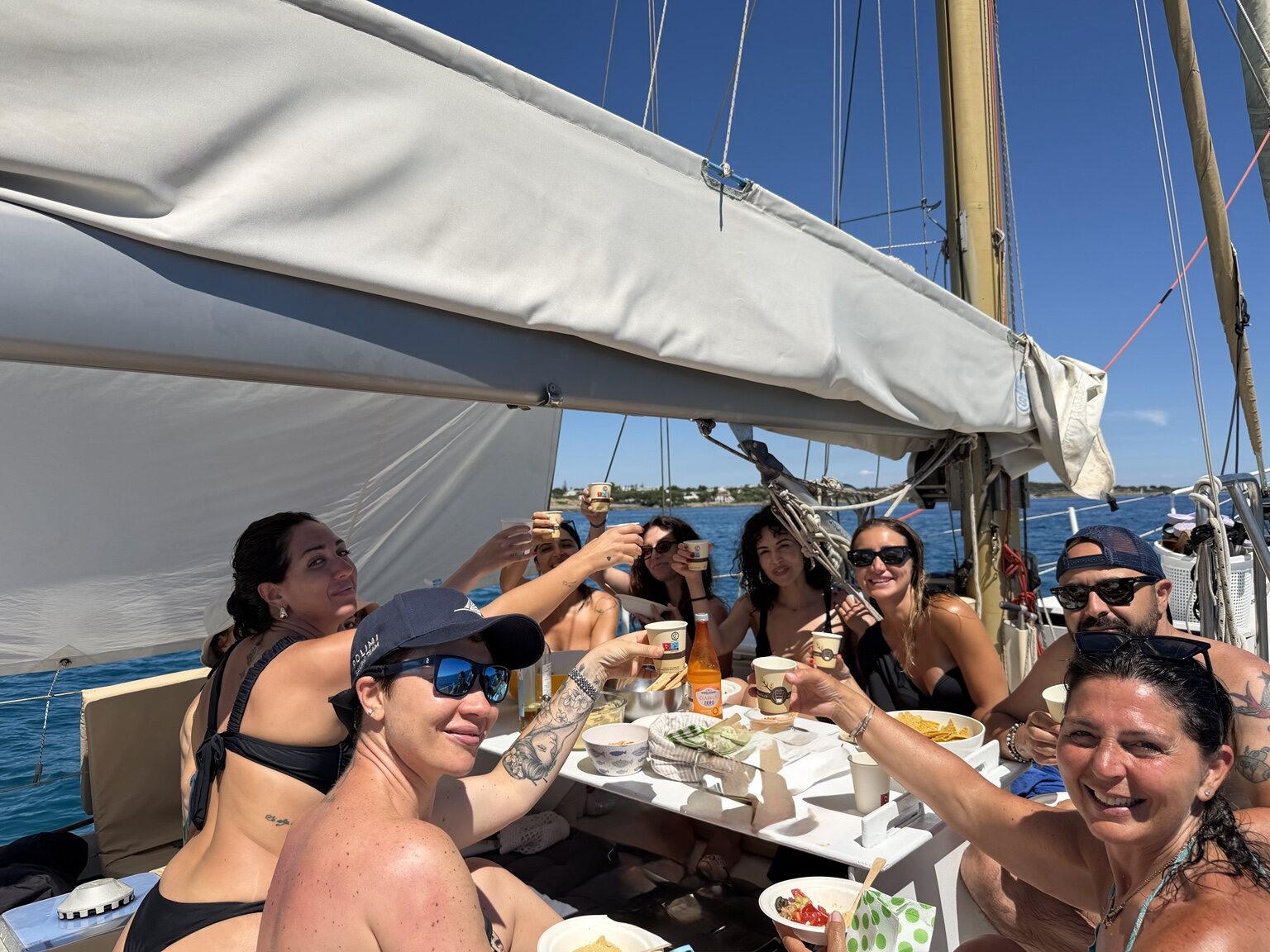 Pranzo in navigazione